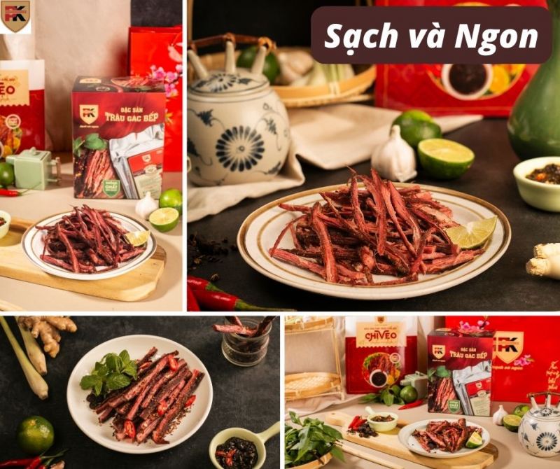 Trâu Gác Bếp PK - Sạch và Ngon (Trâu gác bếp Chị Vẹo)