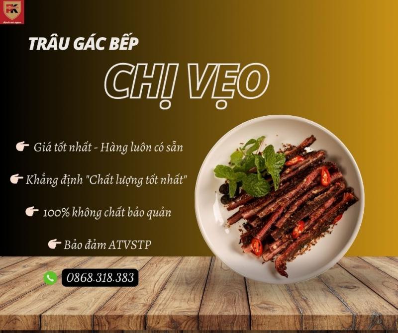 Trâu Gác Bếp PK - Sạch và Ngon (Trâu gác bếp Chị Vẹo)