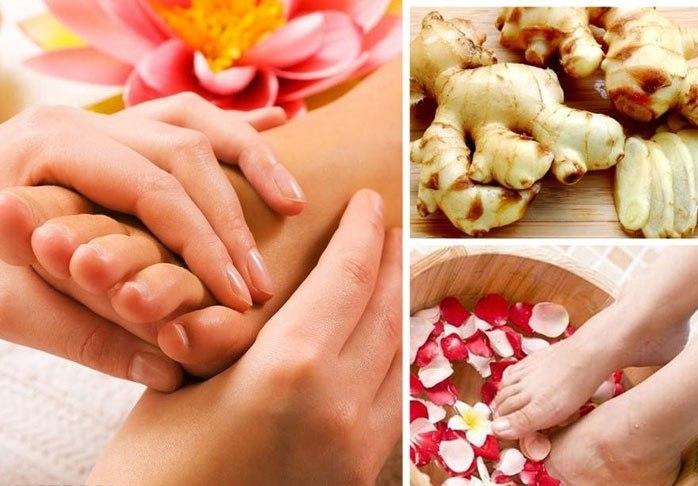 Trị mùi hôi ở chân