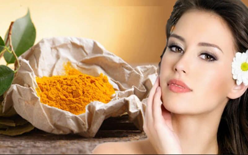 Trị mụn bằng nghệ