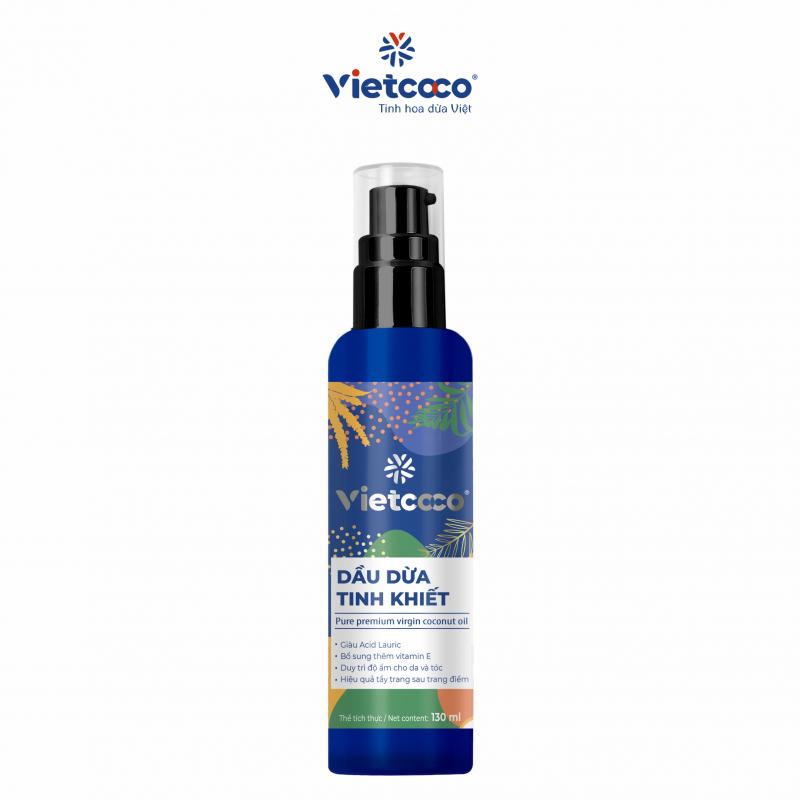 Trị rạn da sau sinh với dầu dừa tinh khiết Vietcoco