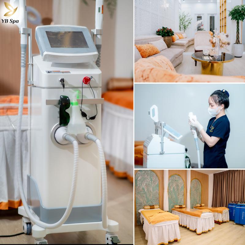 Triệt lông tại Viện Thẩm Mỹ YB Spa được cam kết hiệu quả