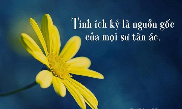 Lối sống ích kỉ đối với sự phát triển của con người.