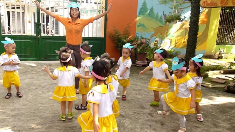 Trời nắng, trời mưa - trò chơi vận động dành cho trẻ mầm non hay nhất