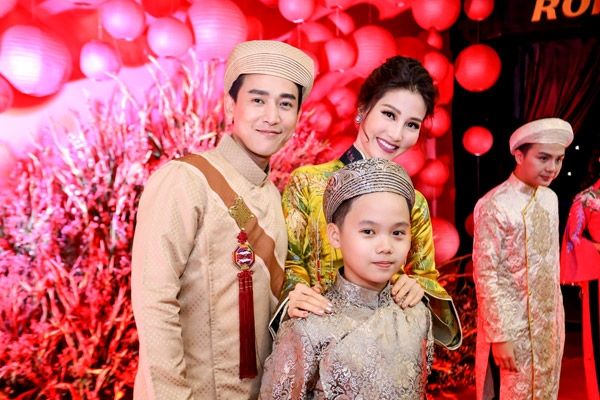 Trọng Khang và cặp đôi diễn viên Hứa Vĩ Văn - Diễm My