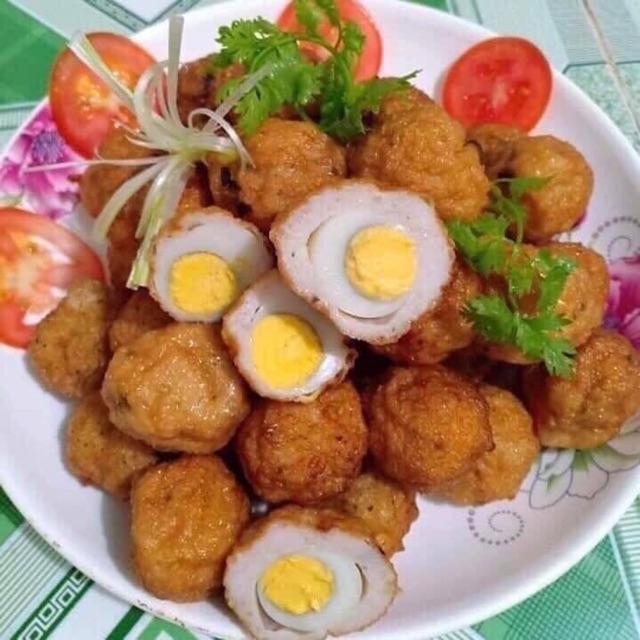 Trứng cút chiên
