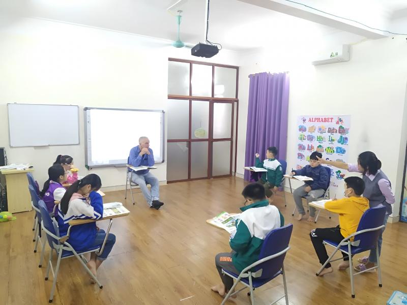 Không gian học tập tại Trung Tâm Anh Ngữ Popodoo