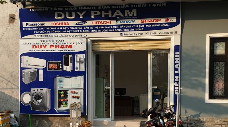 Trung Tâm Bảo Hành Sửa Chữa Điện Lạnh Duy Phạm