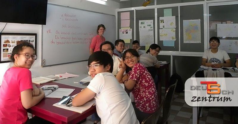 Có giáo viên người Đức đứng lớp