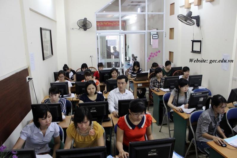 Lớp học kế toán tại Trung tâm GEC