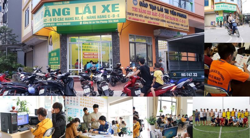 Trung tâm đào tạo lái xe Yên Phong