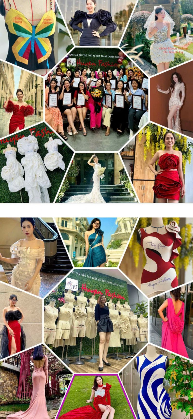 Trung tâm đào tạo thiết kế thời trang chuyên nghiệp Huyen Fashion