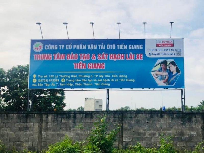 Trung tâm Đào tạo và Sát hạch lái xe Tiền Giang