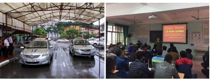 Trung tâm đào tạo và sát hạch lái xe - Trường ĐH Phòng cháy chữa cháy
