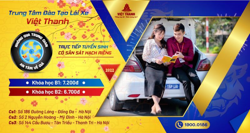 Trung tâm đào tạo và sát hạch lái xe Việt Thanh