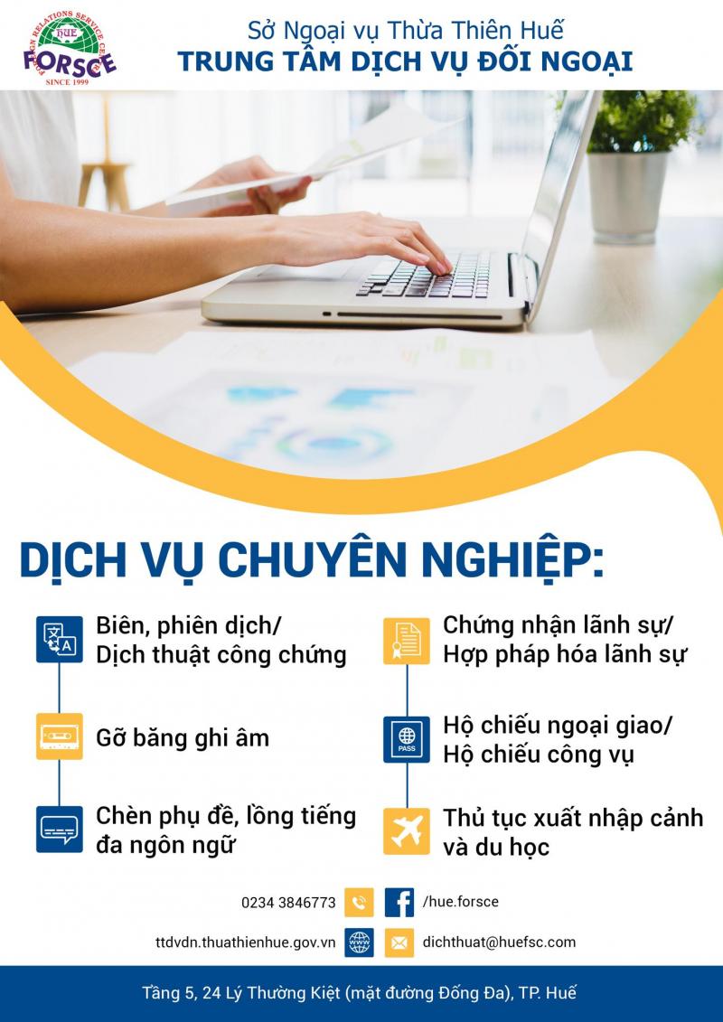 Trung tâm Dịch vụ đối ngoại tỉnh Thừa Thiên Huế
