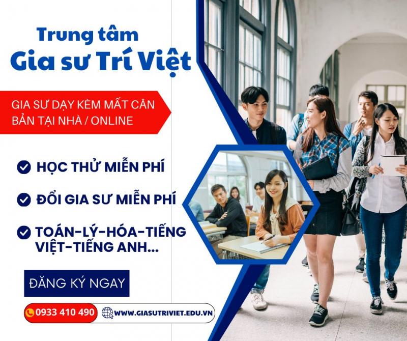 Trung tâm gia sư Trí Việt