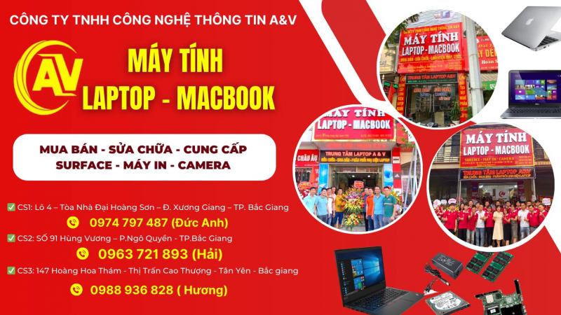 Trung tâm Laptop A&V