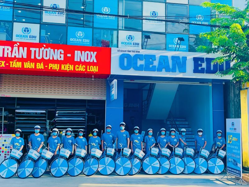 Môi trường học tập tại  Ocean Edu Kiến Xương