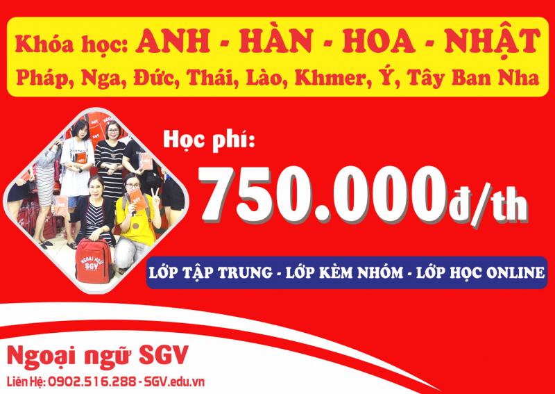 Trung tâm Ngoại ngữ Sài Gòn Vina