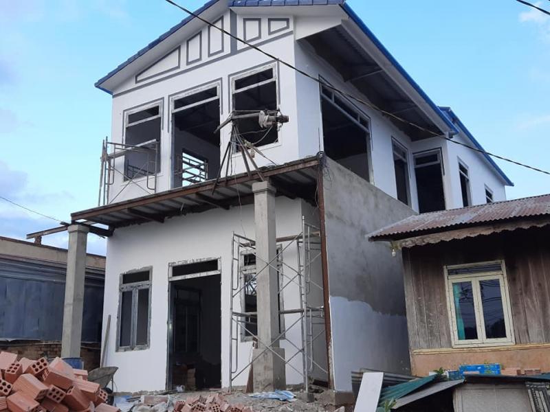 Một công trình do Trung tâm phân phối nội thất & VLXD Dũng Huyền cung cấp VLXD