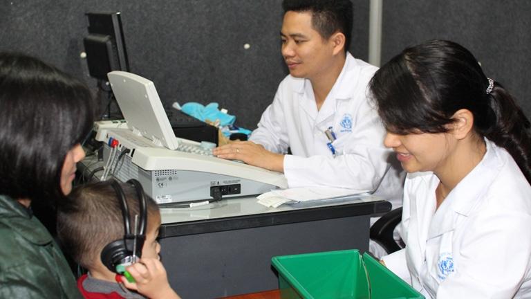 Trung tâm Thính học & Trị liệu Ngôn ngữ - Bệnh viện Nhi Trung ương
