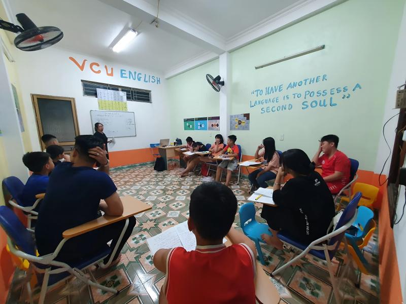 Không gian học tập tại Trung tâm tiếng Anh huyện Kiến Xương - VCU English