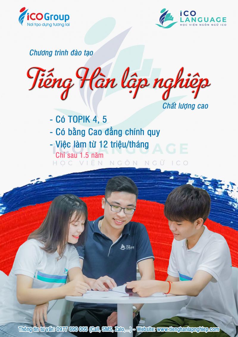 Trung tâm tiếng Hàn ICOLanguage