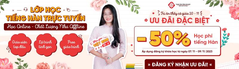 Trung tâm tiếng Hàn SOFL