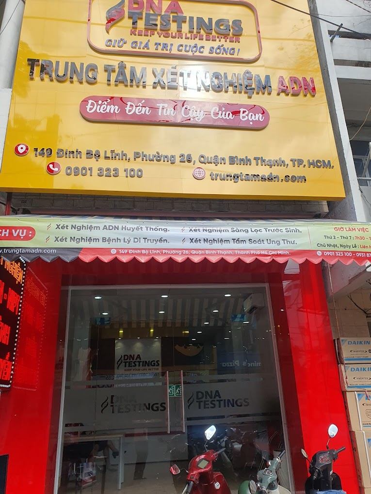 Trung Tâm Xét Nghiệm ADN - Dna Testings