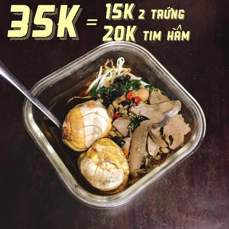 Trứng vịt lộn - Gà Tần Gia Bảo