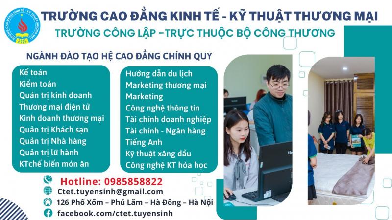 Trường Cao đẳng Kinh tế - Kỹ thuật Thương mại