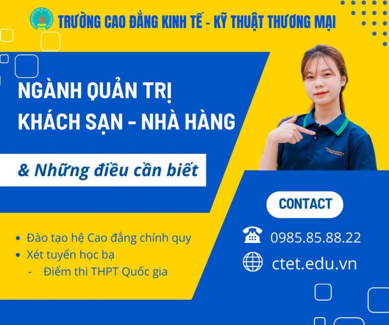 Trường Cao đẳng Kinh tế - Kỹ thuật Thương mại