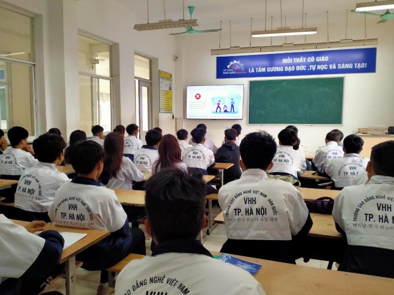 Trường Cao đẳng nghề Việt Nam - Hàn Quốc Thành phố Hà Nội