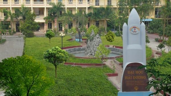 Góc nhìn từ xa Trường Đại Học Hải Dương