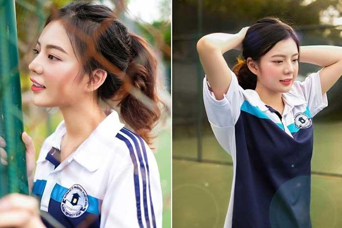 Đồng phục thể dục tại trường Đại học Ngân hàng TP HCM