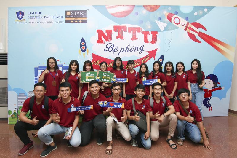 Sinh viên trường Đại học Nguyễn Tất Thành