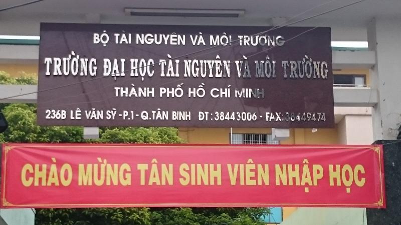 Trường đại học tài nguyên và môi trường TPHCM