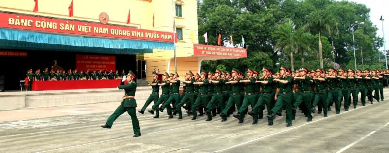 Học viên Trường Đại học Trần Quốc Tuấn