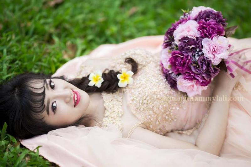 Bài thi của học viên lớp trang điểm tại trung tâm
