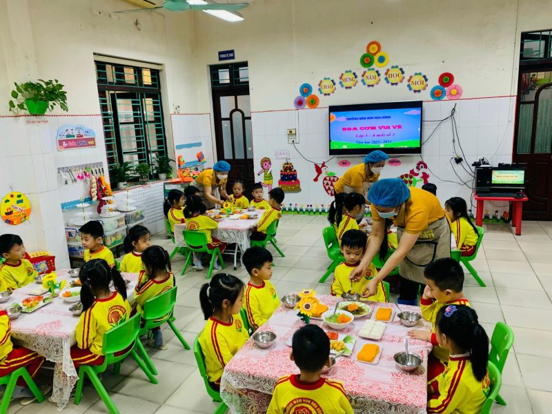 Trường mầm non Hoa Hồng