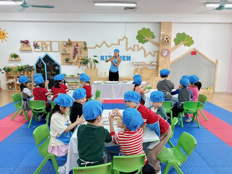 Trường mầm non Hoa Hồng Cầu Giấy