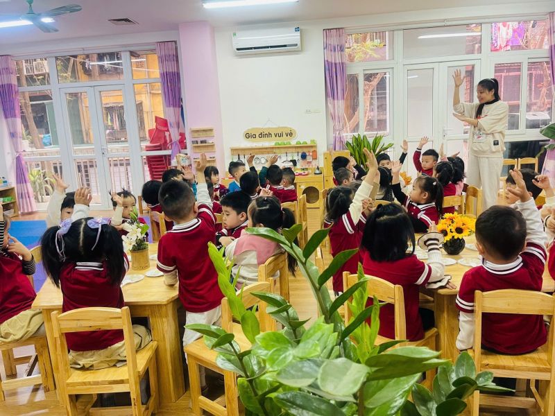 Trường mầm non Hoa Hồng Cầu Giấy