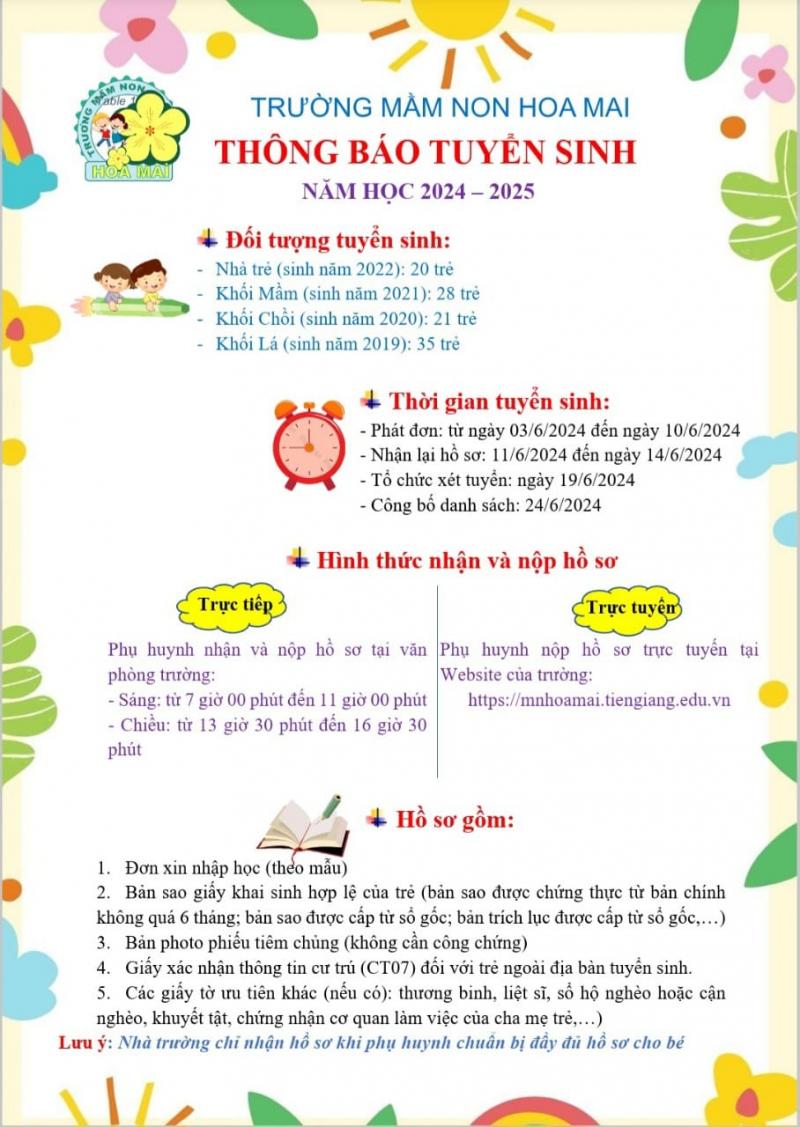 Trường Mầm non Hoa Mai