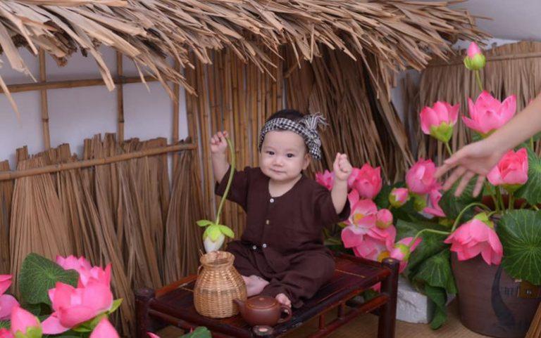 Một buổi hội chợ tại trường mầm non Khôi Nhi