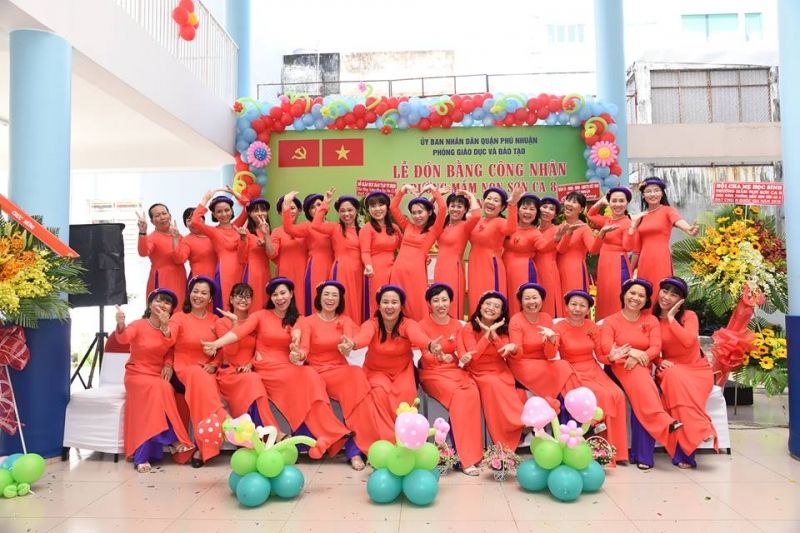 Giáo viên trường mầm non Sơn Ca 8
