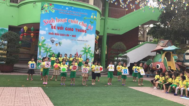 Trường mầm non Tân Sơn, TP Thanh Hóa