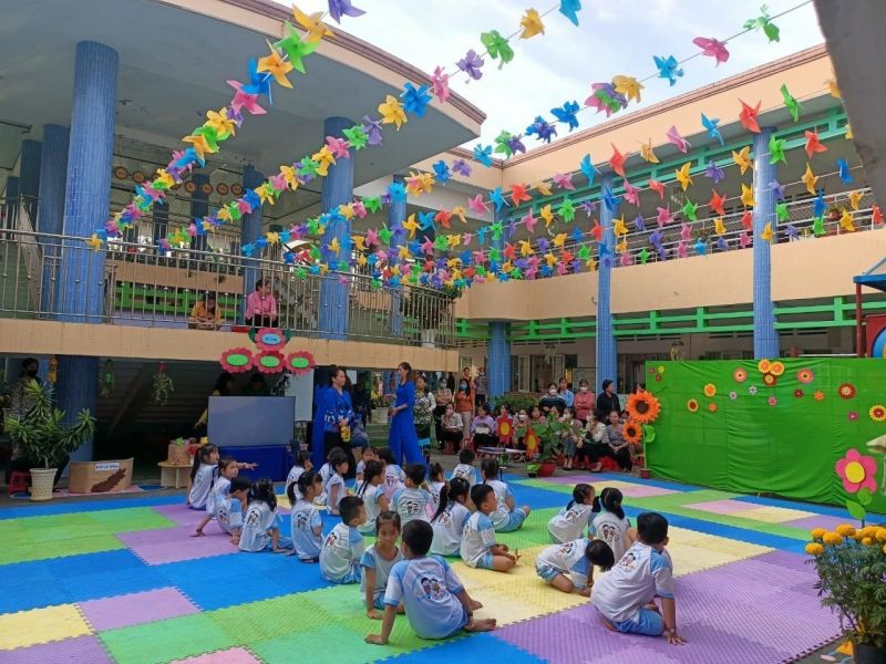 Trường Mầm non Thị trấn Mỏ Cày