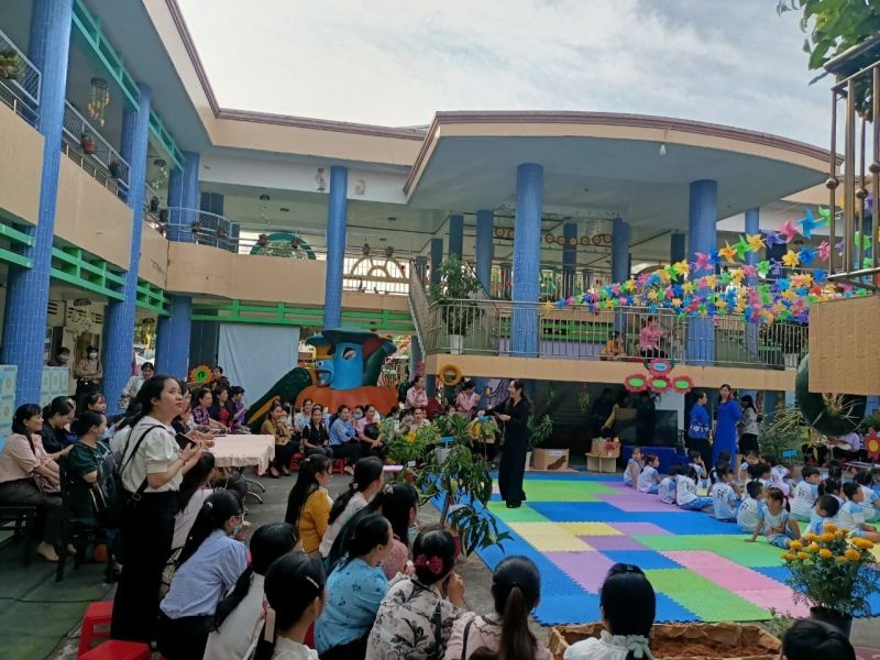 Trường Mầm non Thị trấn Mỏ Cày