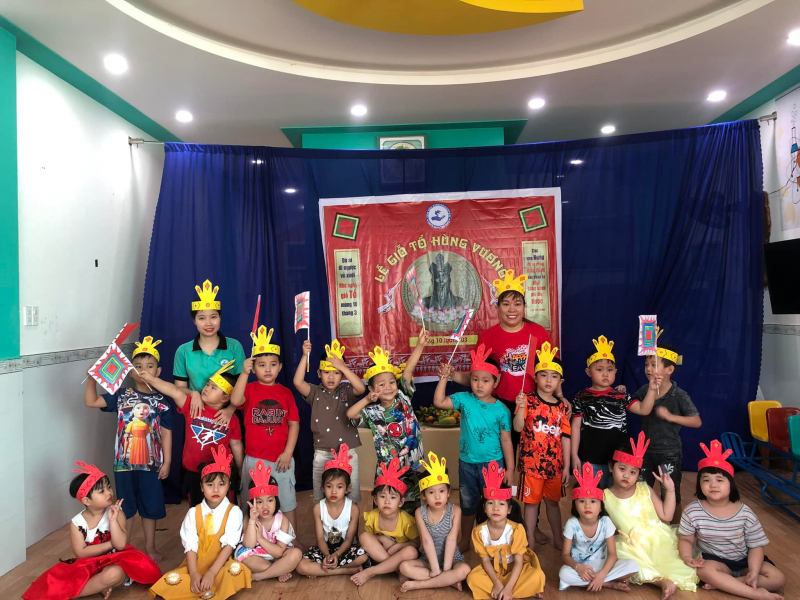 Trường Mầm Non Yến Nhi Kindergaten có nhiều hoạt động ngoại khóa